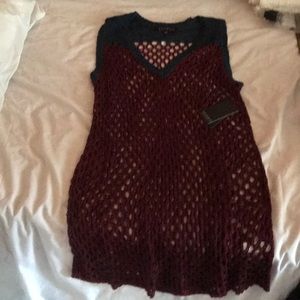 ELOQUII crochet tank top
